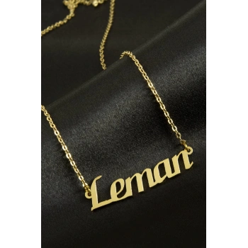 Leman isimli kolye (Kişiye Özel)