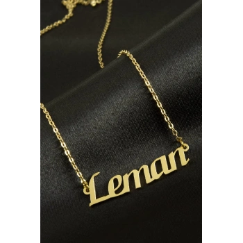 Leman isimli kolye (Kişiye Özel)