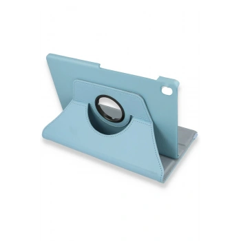 Lenovo M10 FHD Plus X606F Kılıf 360 Tablet Deri Kılıf - Turkuaz