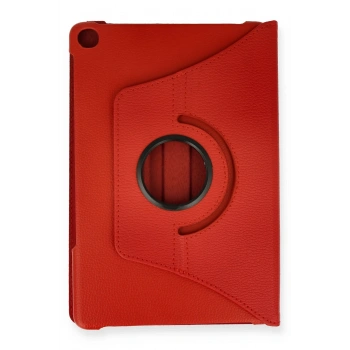 Lenovo Tab M10 TB328FU Kılıf 360 Tablet Deri Kılıf - Kırmızı