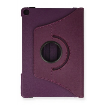 Lenovo Tab M10 TB328FU Kılıf 360 Tablet Deri Kılıf - Mürdüm