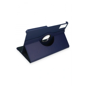 Lenovo Tab M8 Kılıf 360 Tablet Deri Kılıf - Lacivert