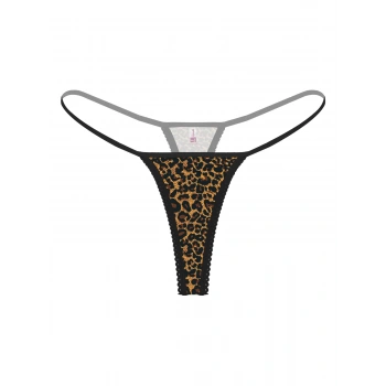  Leopar Desenli Kadın Fantezi String