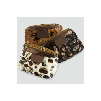 Leopar Desenli Para Cüzdanı