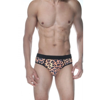 Leopar Jockstrap Fantezi İç Giyim