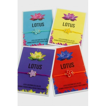Lotus Karakteri İp Bileklik
