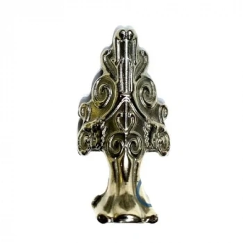 Lükens Sandık Ayağı, Kutu Ayak 4 Cm - Nikel