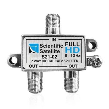 MAG S21-02 1/2 YOLLU KABLO TV SİNYAL AYIRICI SPLİTTER - 5-1000 MHZ FREKANS BÖLÜCÜ ÇOKLAYICI (4887)