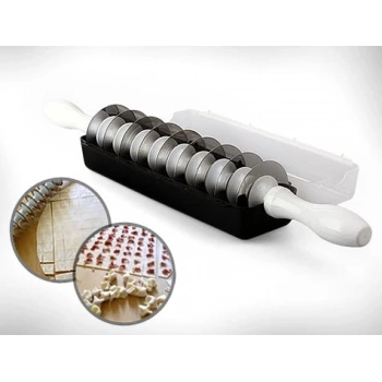 Mantı Kesme Merdanesi 9 Bıçaklı (4887)