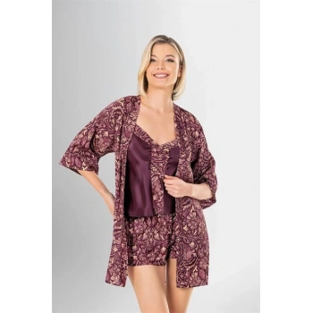 MARSiLYAN-  3lü Şort Takımı Desenli