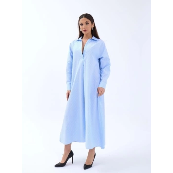 MARSiLYAN- 5857 ELBİSESAN DİEGO ÇİZGİLİ