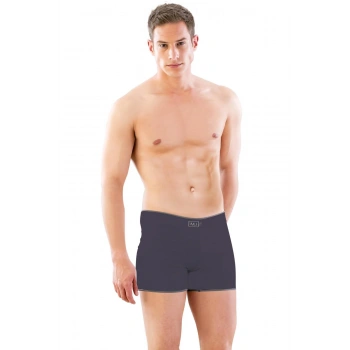MARSiLYAN-  Antrasit MI Emay 2108 Seamless uzun Erkek Boxer