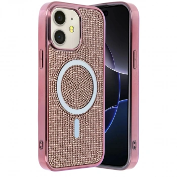 MARSİLYAN™-  Apple İphone 11 Helen Magsafe Kapak - Pembe