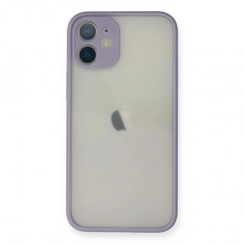 MARSİLYAN™- Apple İphone 11 Pro Max Kılıf Montreal Silikon Kapak - Mor