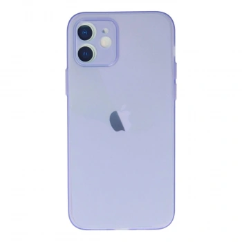 MARSİLYAN™- Apple İphone 12 Kılıf Puma Silikon - Mor