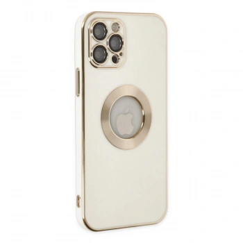 MARSİLYAN™- Apple İphone 12 Pro Kılıf Store Silikon - Beyaz