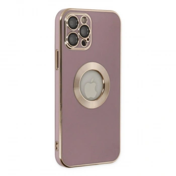 MARSİLYAN™- Apple İphone 12 Pro Kılıf Store Silikon - Mor