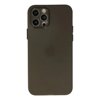MARSİLYAN™- Apple İphone 12 Pro Max Kılıf Puma Silikon - Gri