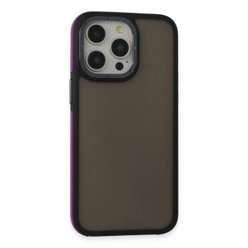 MARSİLYAN™- Apple İphone 13 Pro Max Harvel Kapak - Derin Mor