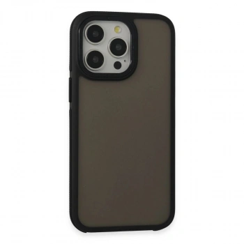 MARSİLYAN™- Apple İphone 13 Pro Max Harvel Kapak - Siyah