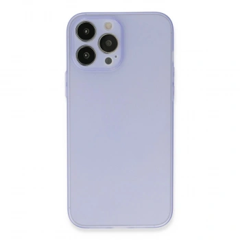 MARSİLYAN™- Apple İphone 13 Pro Max Kılıf Puma Silikon - Mor