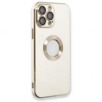 MARSİLYAN™- Apple İphone 13 Pro Max Kılıf Store Silikon - Beyaz