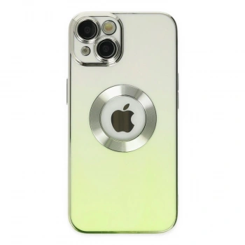 MARSİLYAN™- Apple İphone 14 Plus Kılıf Best Silikon - Yeşil