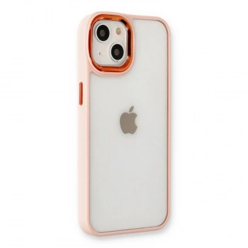 MARSİLYAN™- Apple İphone 14 Plus Kılıf Dora Kapak - Pudra