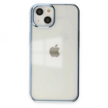 MARSİLYAN™- Apple İphone 14 Plus Kılıf Element Silikon - Sky Blue
