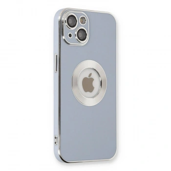 MARSİLYAN™- Apple İphone 14 Plus Kılıf Store Silikon - Sierra Blue