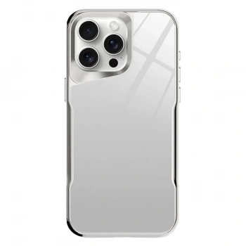 MARSİLYAN™-  Apple İphone 14 Pro Craft Kapak - Gümüş