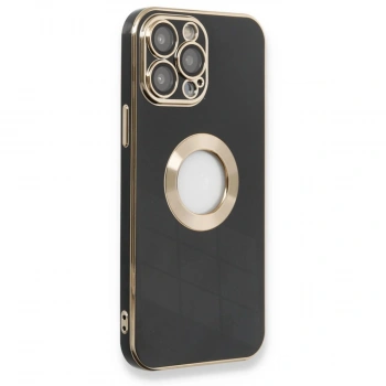 MARSİLYAN™- Apple İphone 14 Pro Max Kılıf Store Silikon - Siyah