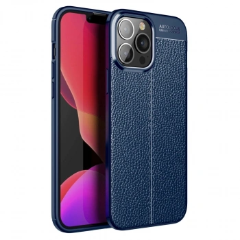 MARSİLYAN™- Apple İphone 15 Pro Kılıf Auto Focus Kapak - Lacivert