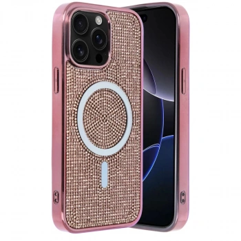MARSİLYAN™-  Apple İphone 15 Pro Max Helen Magsafe Kapak - Pembe
