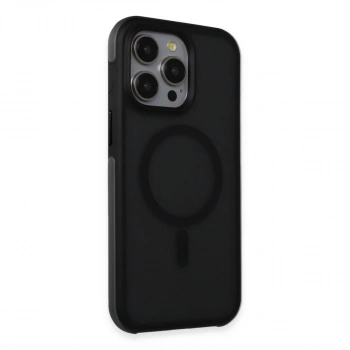 MARSİLYAN™-  Apple İphone 15 Pro Max Toras Airbag Magsafe Kapak - Siyah