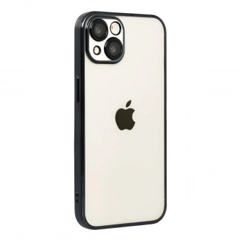 MARSİLYAN™- Apple İphone 15 Razer Lensli Silikon - Siyah