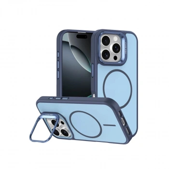 MARSİLYAN™-  Apple İphone 16 Pro Max Flexa Magsafe Kapak - Mavi