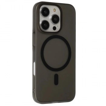 MARSİLYAN™-  Apple İphone 16 Pro Max Tuna Pc Slim Magsafe Kapak - Siyah