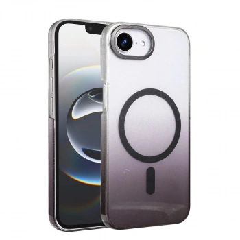 MARSİLYAN™- Apple İphone 16e Glossy Magsafe Kapak - Siyah