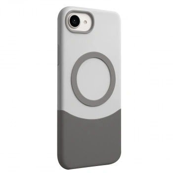 MARSİLYAN™-  Apple İphone 16e Velar Magsafe Kapak - Natural Grey