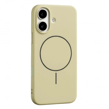MARSİLYAN™-  Apple İphone 17 Jully Magsafe Kapak - Bej