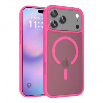 MARSİLYAN™-  Apple İphone 17 Pro Jota Magsafe Kapak - Rose