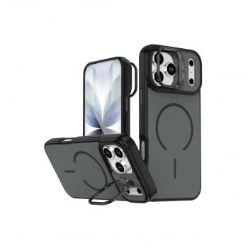 MARSİLYAN™-  Apple İphone 17 Pro Max Flexa Magsafe Kapak - Siyah