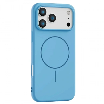 MARSİLYAN™-  Apple İphone 17 Pro Max Jully Magsafe Kapak - Mavi