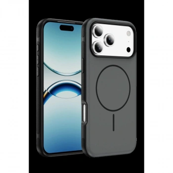 MARSİLYAN™-  Apple İphone 17 Pro Max Neksa Magsafe Kapak - Siyah