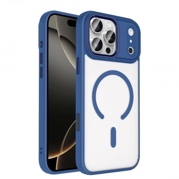MARSİLYAN™-  Apple İphone 17 Pro Max Terea Magsafe Kapak - Lacivert
