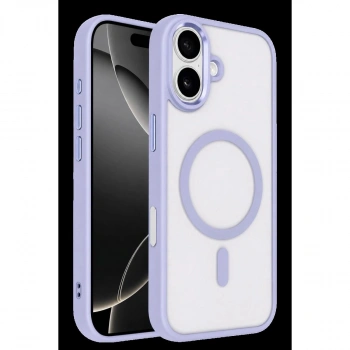 MARSİLYAN™-  Apple İphone 17 Terea Magsafe Kapak - Mor