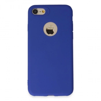 MARSİLYAN™- Apple İphone 7 Kılıf First Silikon - Lacivert