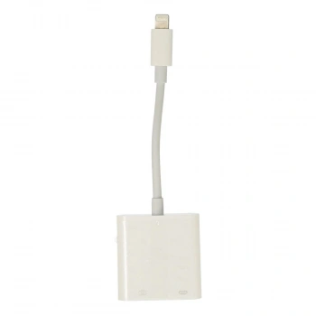MARSİLYAN™- Apr22 Iphone Otg 2in1 - Beyaz
