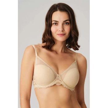 MARSiLYAN-  Balenli Desteksiz Dolgusuz Toparlayıcı Dantelli Küçültücü Sütyen